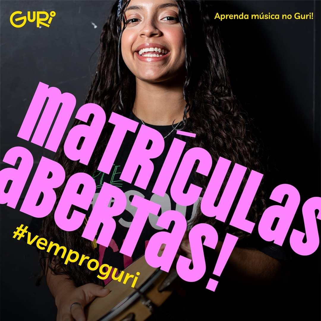  Vem aprender música gratuitamente com o Guri!