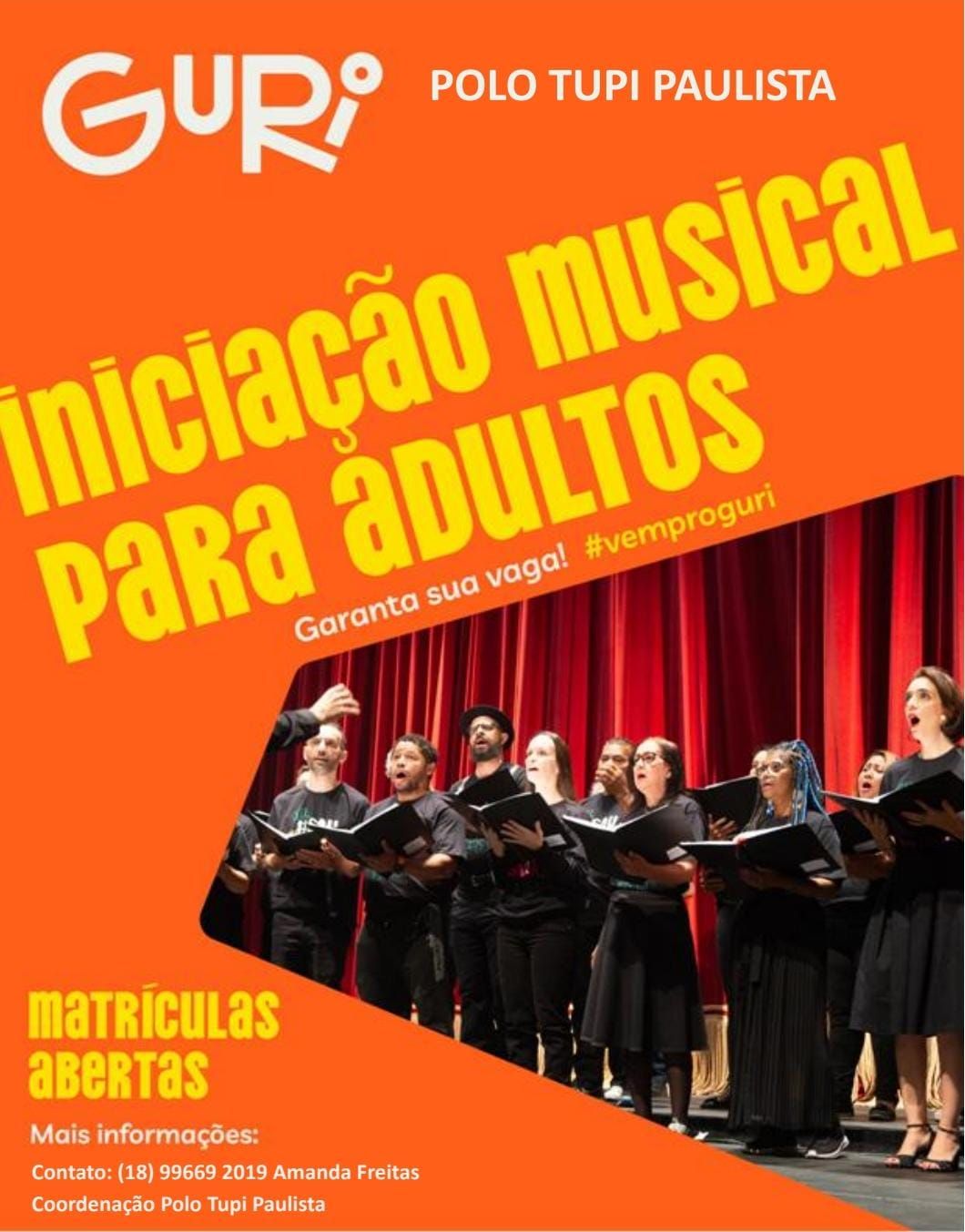 CURSOS MODULARES DE MÚSICA PARA ADULTOS